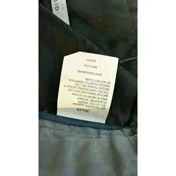 Perry Ellis Portfolio Dress Pants Mens 36x29 Used Clean Gray - Picture 4 of 5